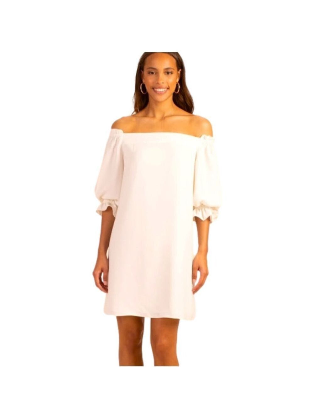 NWT TRINA TURK Whitewash Equinox Dress